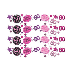 Confetti - Birthday - Pink Sparkling - Ages 18-100