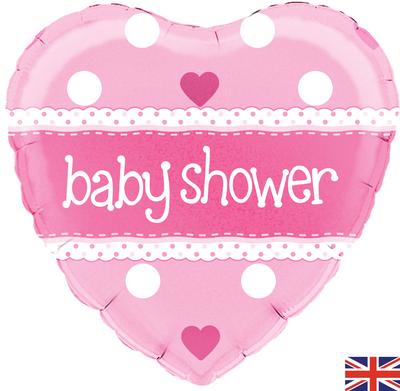Foil Balloon - 18" - Baby Shower - Pink