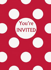 Polka Dot - Invitations