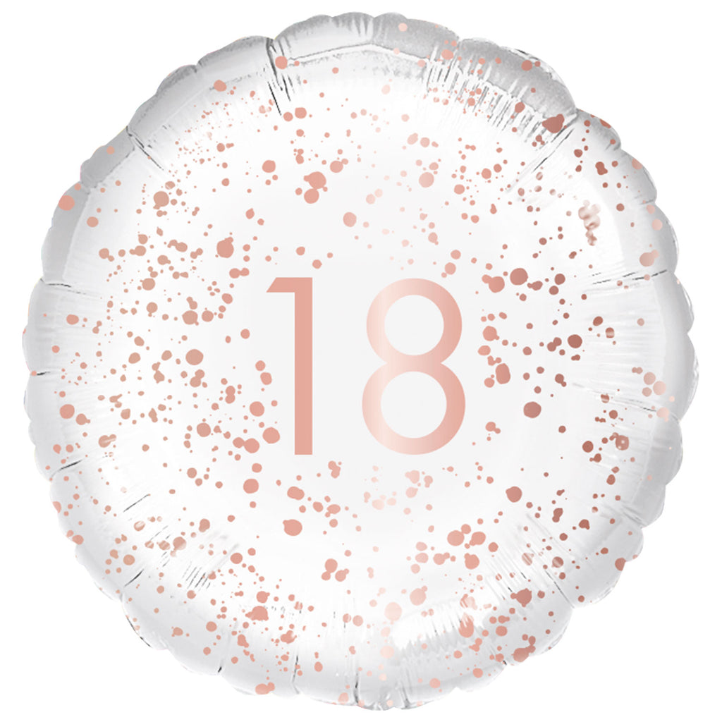 Foil Balloon - 18" - 18 - Rose Gold
