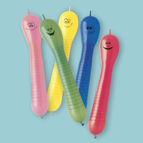 Latex Balloons - Squiggly worm