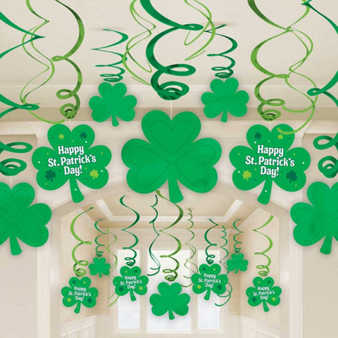 Swirl Decorations - St. Patrick's Day