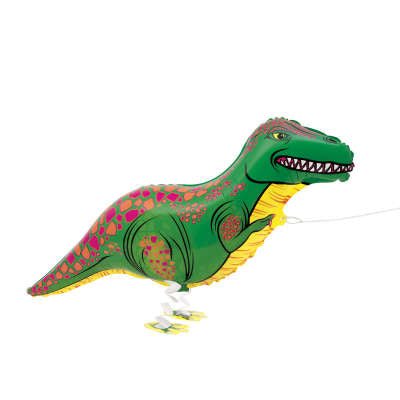 Foil Balloon - Walking Pet - Dinosaur