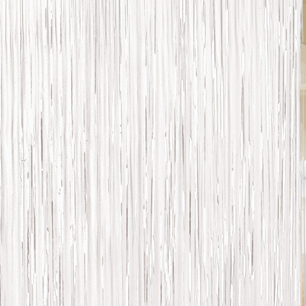 Door Curtain - White Shimmer