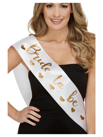 Sash - Bride To Be - White
