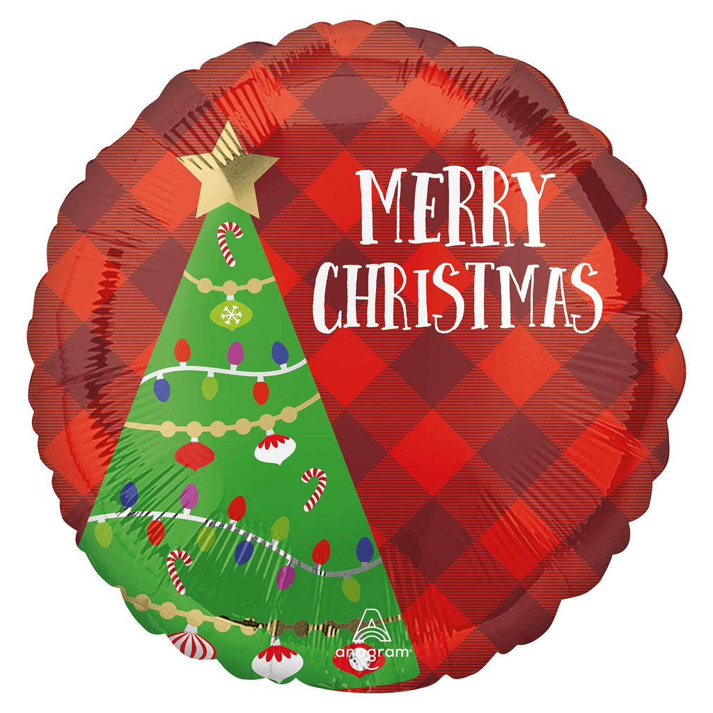 Foil Balloon - 17" - Merry Christmas